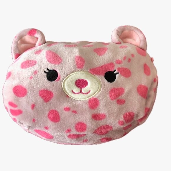 Squishmallows Kellytoy "Lorie" Leopard Pink Stackable Valentine Squad 2019 - Picture 2 of 12